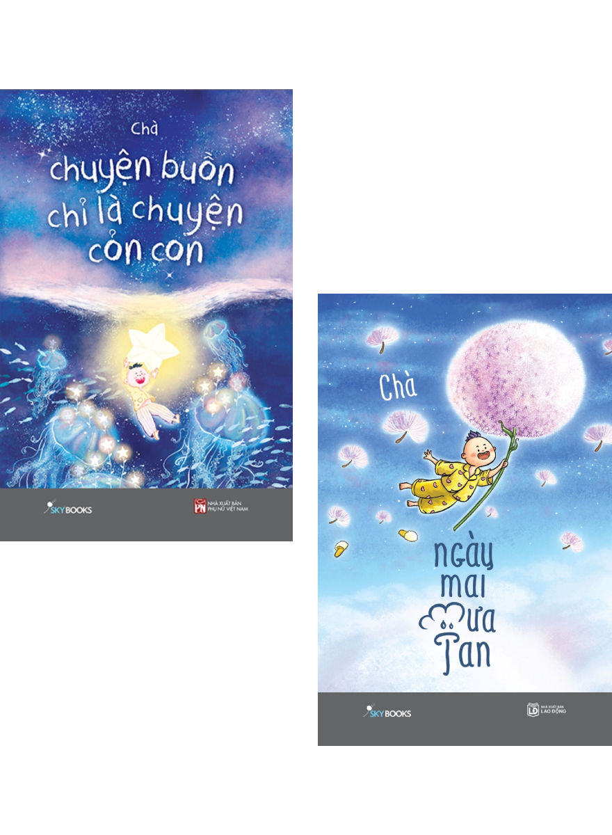 Combo Chuyện Buồn Chỉ Là Chuyện Cỏn Con + Ngày Mai Mưa Tan (Bộ 2 Cuốn)