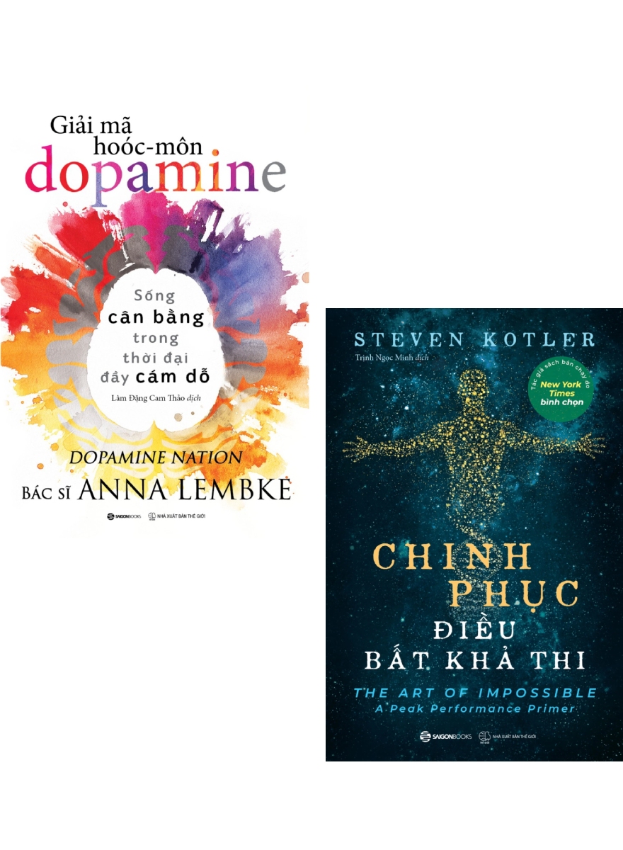 Combo Giải Mã Hoóc-Môn Dopamine + Chinh Phục Điều Bất Khả Thi (Bộ 2 Cuốn)