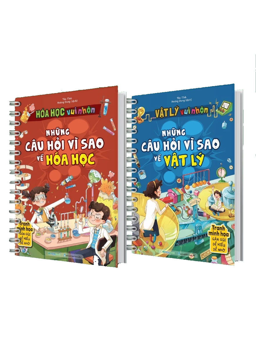 Combo Vật Lý + Hóa Học Vui Nhộn - Những Câu Hỏi Vì Sao Về Vật Lý, Hóa Học (2 Cuốn)