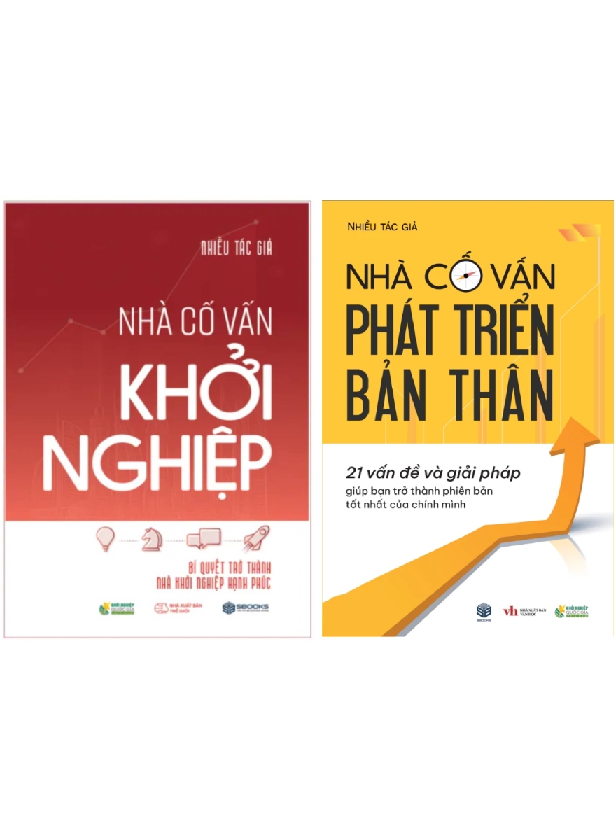 Combo Nhà Cố Vấn Khởi Nghiệp + Nhà Cố Vấn Phát Triển Bản Thân (Sb) (Bộ 2 Cuốn)