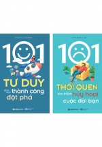 Combo 101 Tư Duy Giúp Bạn Thành Công Đột Phá + 101 Thói Quen Âm Thầm Hủy Hoại Cuộc Đời Bạn (SB) (Bộ 2 Cuốn)