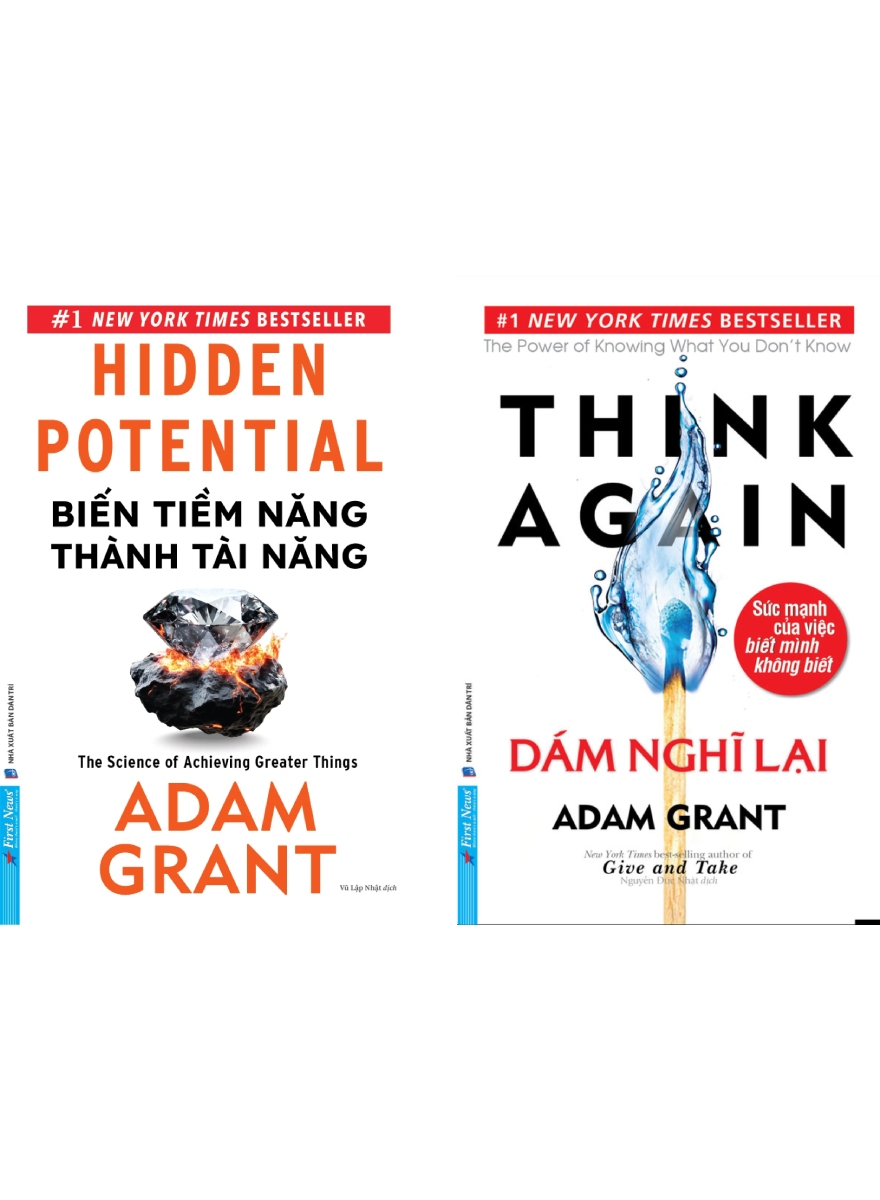 Combo Biến Tiềm Năng Thành Tài Năng + Dám Nghĩ Lại (Bộ 2 Cuốn)
