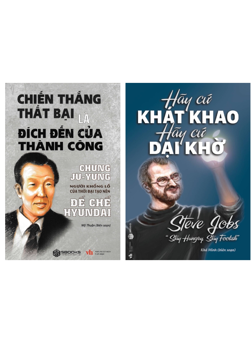 Combo Hãy Cứ Khát Khao Hãy Cứ Dại Khờ + Chiến Thắng Thất Bại Là Đích Đến Của Thành Công (Sb) (Bộ 2 Cuốn)