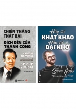 Combo Hãy Cứ Khát Khao Hãy Cứ Dại Khờ + Chiến Thắng Thất Bại Là Đích Đến Của Thành Công (SB) (Bộ 2 Cuốn)