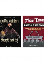 Combo Quân Vương - Thuật Cai Trị + Thao Túng Tâm Lý Đám Đông (SB) (Bộ 2 Cuốn)