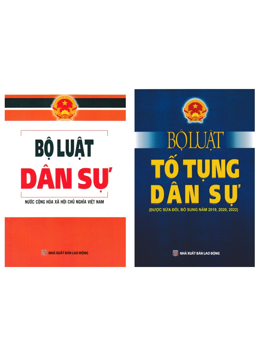 Combo Bộ Luật Dân Sự + Bộ Luật Tố Tụng Dân Sự (Dh) (Bộ 2 Cuốn)