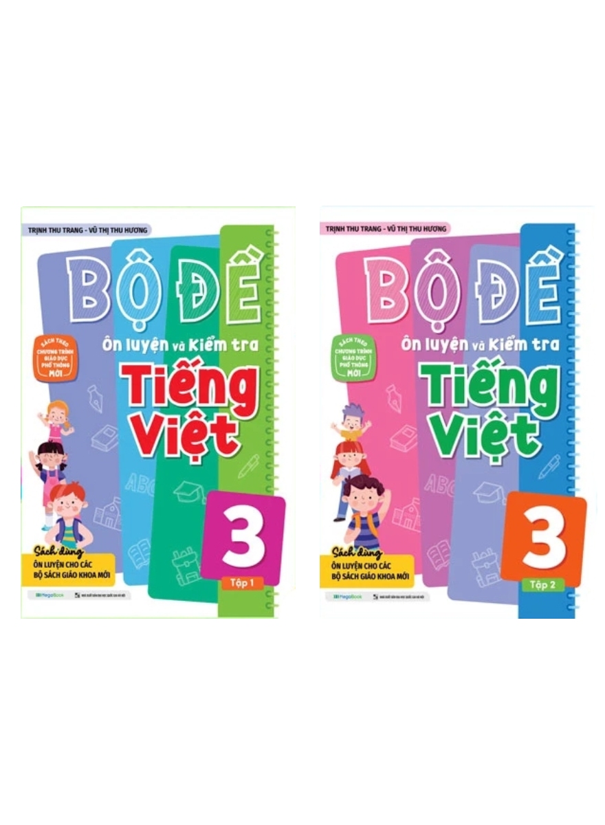 Combo Bộ Đề Ôn Luyện Và Kiểm Tra Tiếng Việt 3 (Bộ 2 Cuốn)