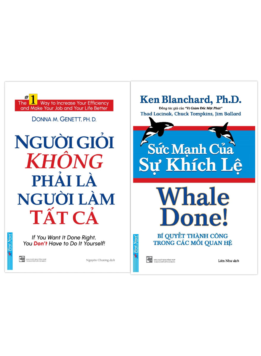 Combo Người Giỏi Không Phải Là Người Làm Tất Cả + Sức Mạnh Của Sự Khích Lệ (Bộ 2 Cuốn)