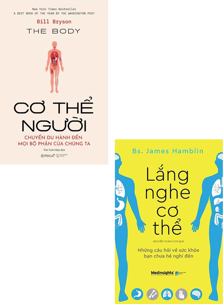 Combo Cơ Thể Người + Lắng Nghe Cơ Thể (Bộ 2 Cuốn)