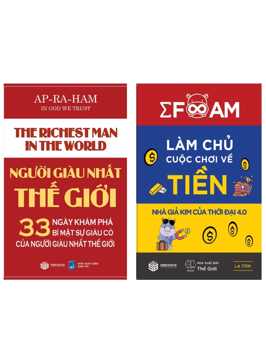 Combo Người Giàu Nhất Thế Giới + Làm Chủ Cuộc Chơi Về Tiền (SB) (Bộ 2 Cuốn)
