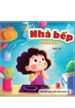Sách Câu Đố Cho Trẻ Mầm Non 1 - Nhà Bếp (SB)