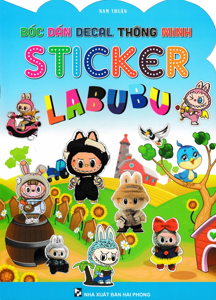Bóc Dán Decal Thông Minh Sticker - Labubu