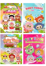 Combo Sách Tô Màu Baby Three (Bộ 4 Cuốn)