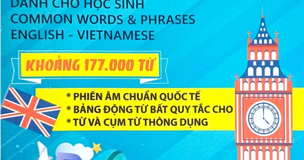 Từ Điển Anh Việt Dành Cho Học Sinh Lớp 6-7 Khoảng 177.000 Từ
