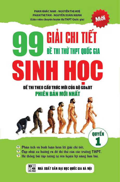 Giải Chi Tiết 99 Đề Thi Thử THPT Quốc Gia Sinh Học - Quyển 1