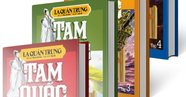 Tam Quốc Diễn Nghĩa (Trọn Bộ 4 Tập) - Hộp Gỗ