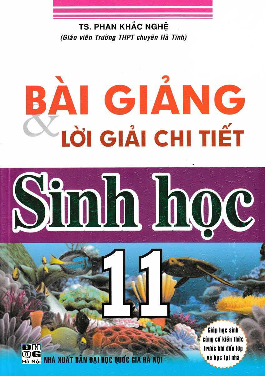 Bài Giảng Và Lời Giải Chi Tiết Sinh Học 11 