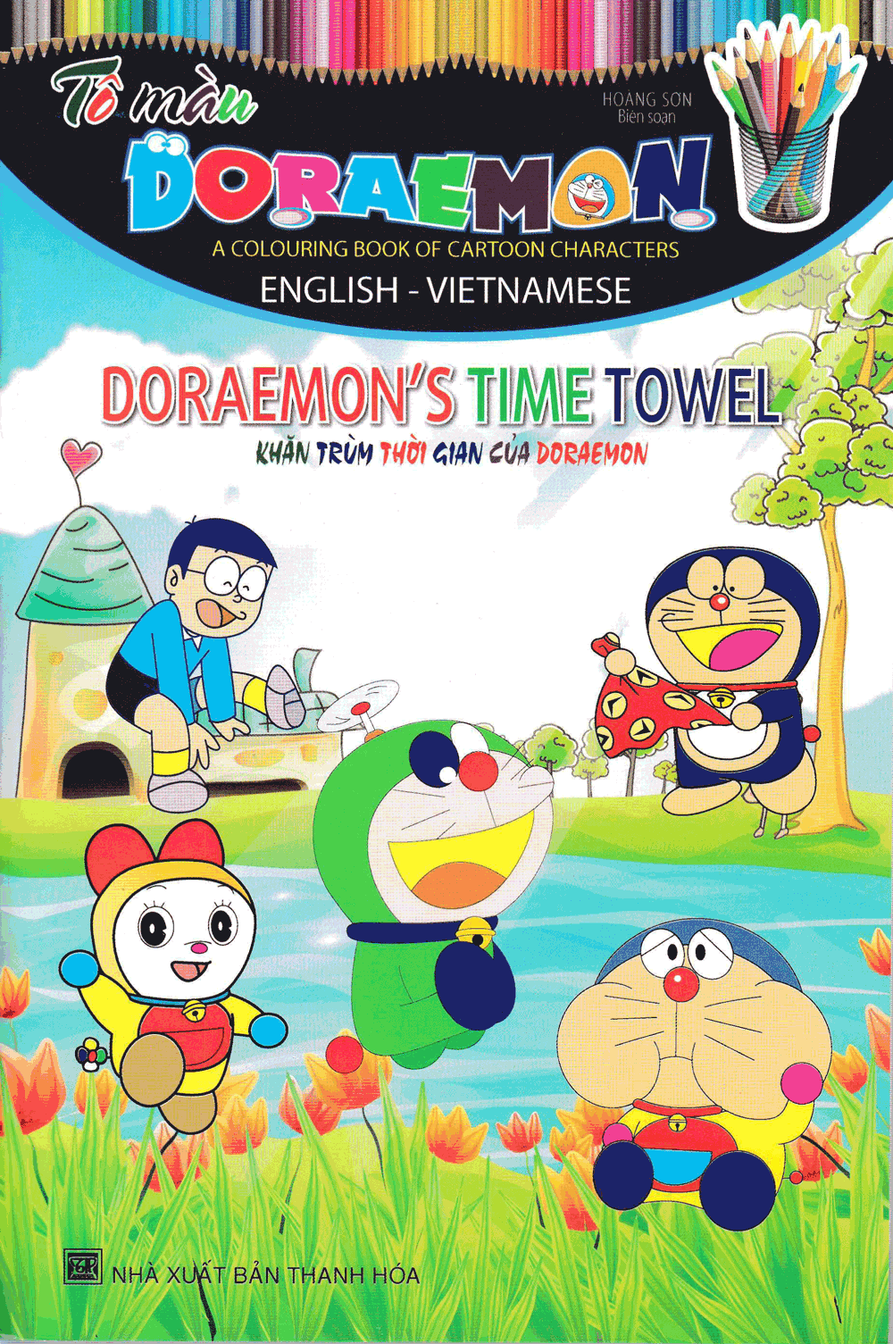 Tô Màu Doraemon - Shizuka Đi Chơi Với Nobita