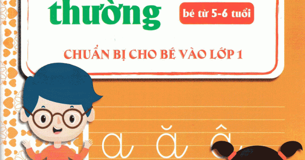 Vở Bé Tập Tô Chữ Thường (5-6 Tuổi)