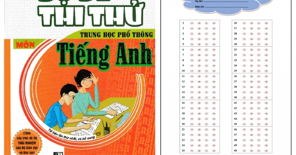 Bộ Đề Thi Thử THPT Tiếng Anh - Hoàng Thái Dương + Tặng Phiếu Trắc Nghiệm 50 Câu