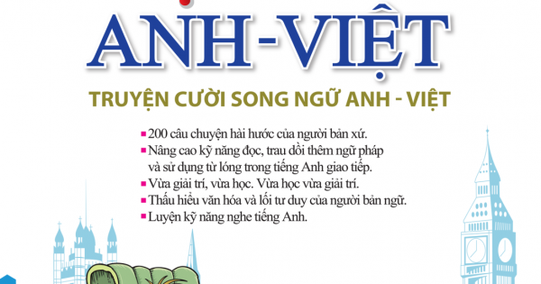 The Langmaster - Nụ Cười Anh - Việt Truyện Cười Song Ngữ Anh - Việt (Bìa Mềm)