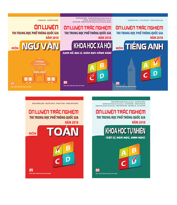 Combo Ôn Luyện Thi Thpt Quốc Gia Năm 2018 ( Nxb Đại Học Sư Phạm)
