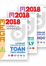 Combo Mega 2018 Toán - Lý - Hóa