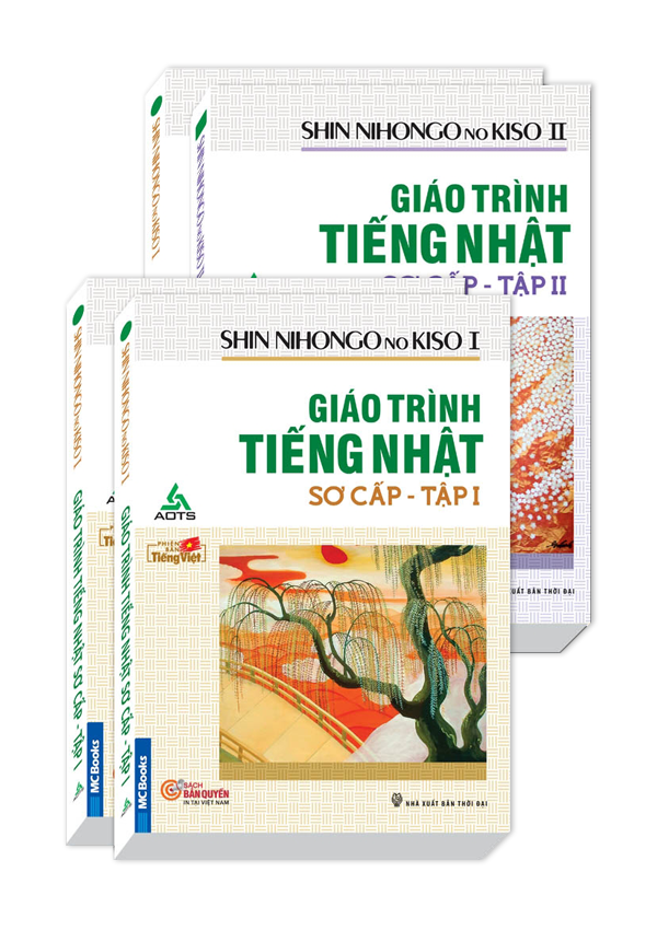 Combo Giáo Trình Tiếng Nhật Sơ Cấp - Shin Nihonggo no Kiso - Bản Tiếng Nhật