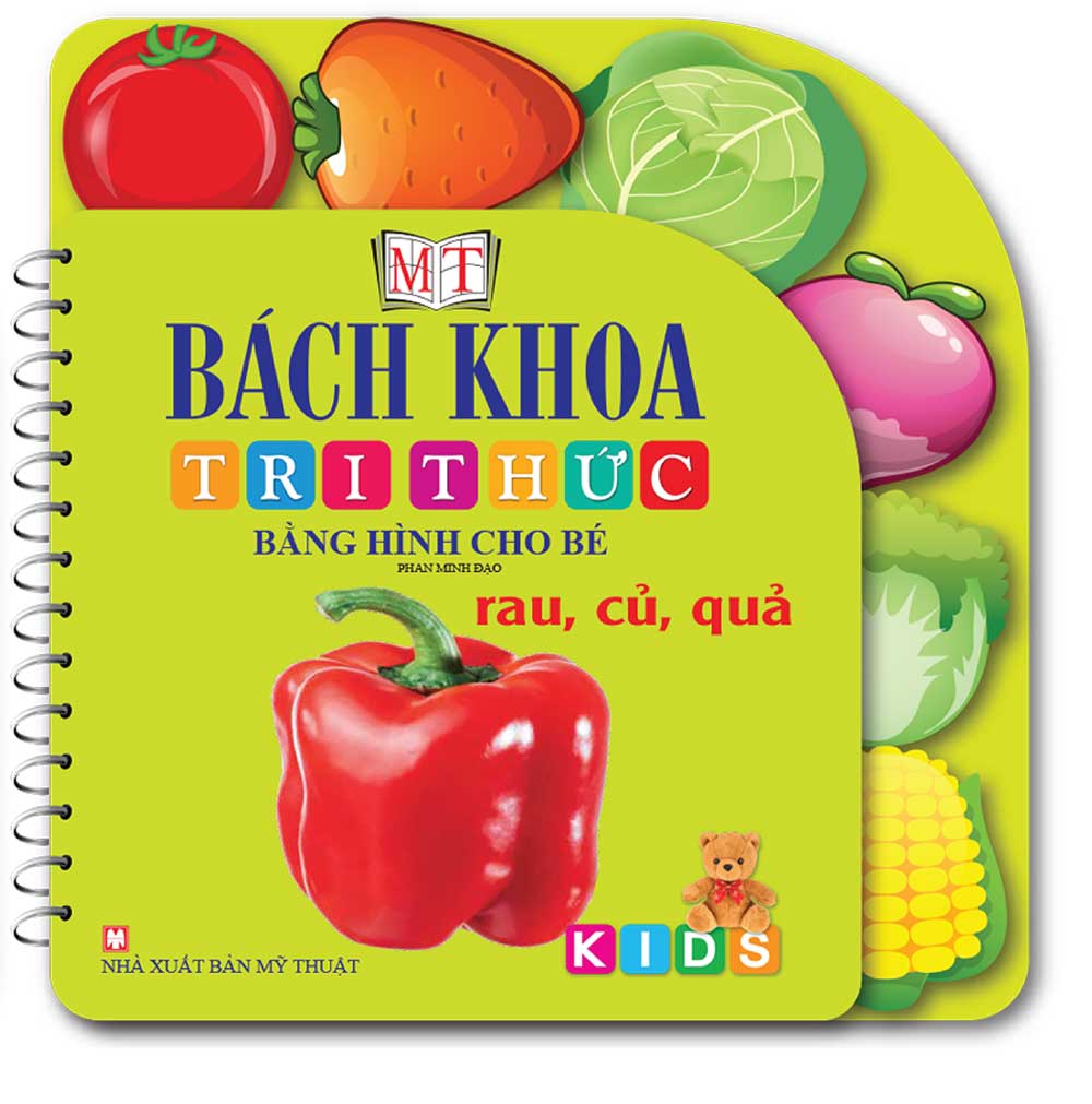  Bách Khoa Tri Thức Bằng Hình Cho Bé – Rau, Củ, Quả (Song Ngữ)