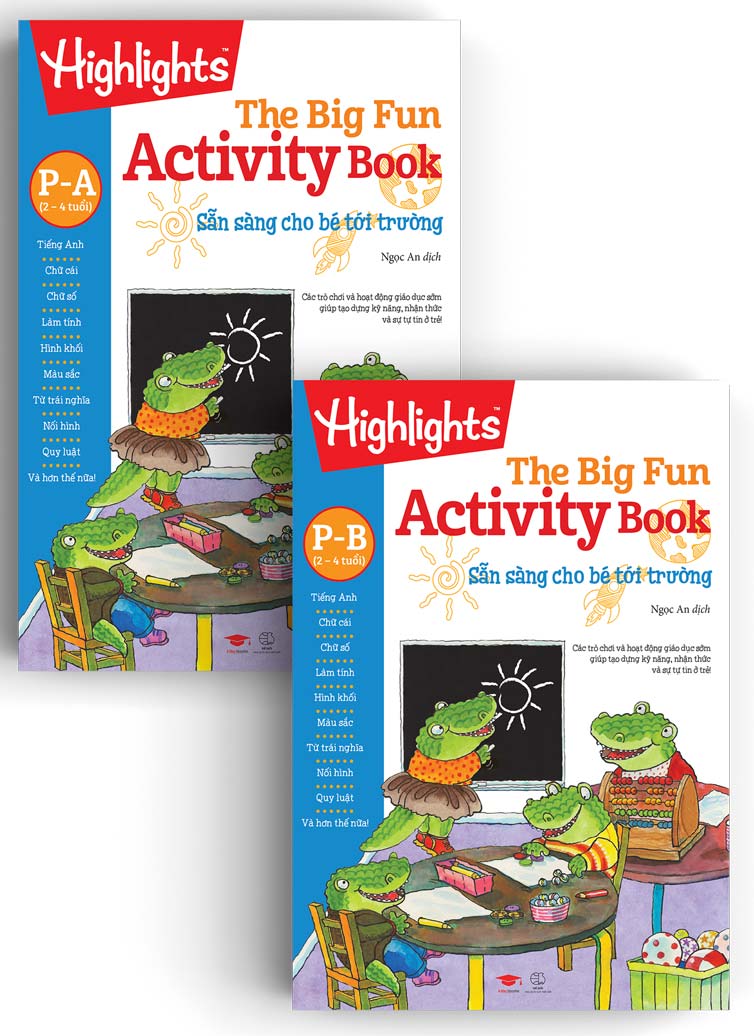 Big Fun Activitity Books Preschool