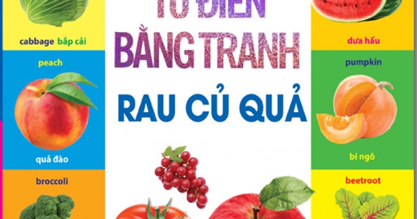 Từ Điển Bằng Tranh Rau Củ Quả