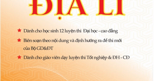 Cẩm Nang Luyện Thi Đại Học Địa Lý