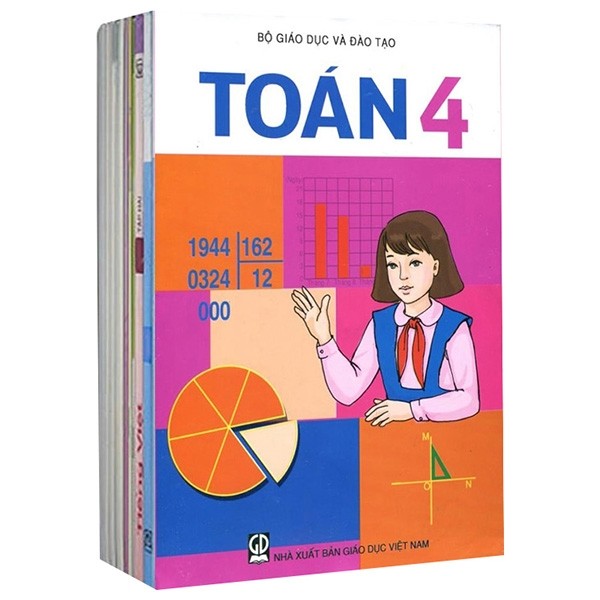 Bộ Sách Giáo Khoa Lớp 4 (Bộ 20 Cuốn Bài Học + Bài Tập)