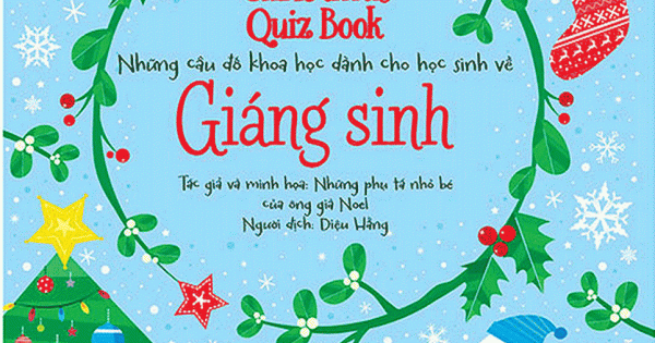 Christmas Quiz Book - Những Câu Đố Khoa Học Dành Cho Học Sinh Về Giáng Sinh